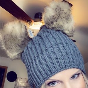 Brand new Cc fashion beanie with two puffs
